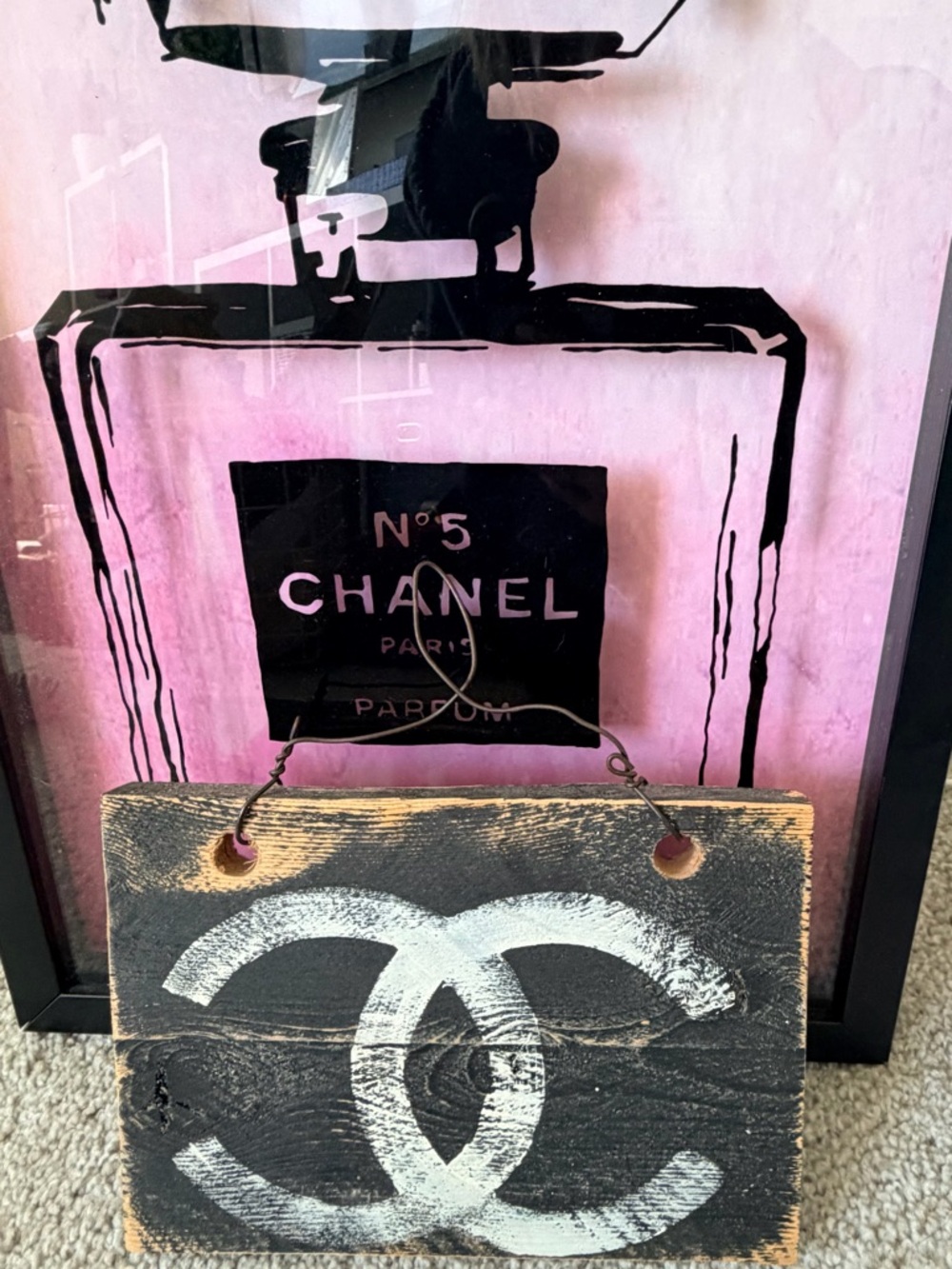 Chanel Wall Art Set - Picture 2 of 10